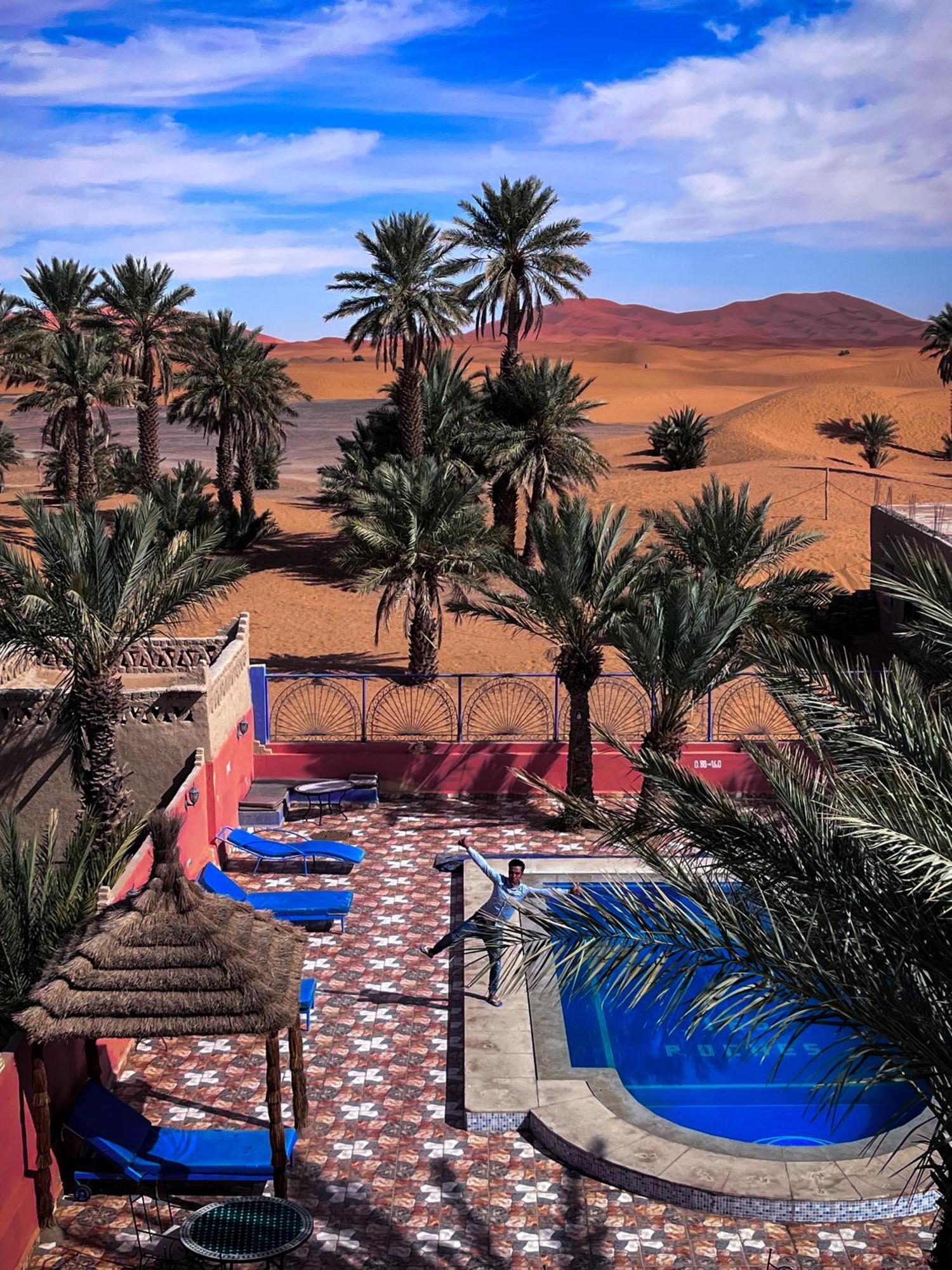 Riad Les Roches Merzouga Exterior foto